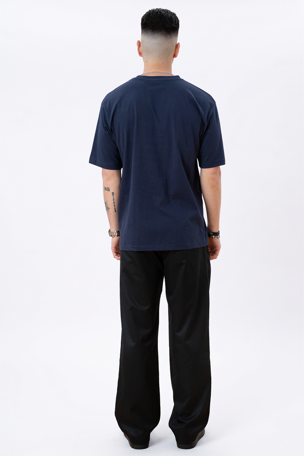 T-shirt surdimensionné - Marine