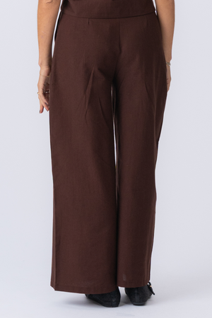 Melissa large Pants - Brun