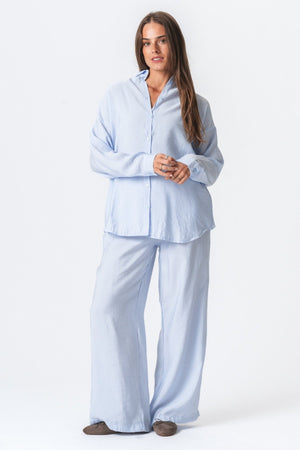 Chemise mia - Bleu ciel