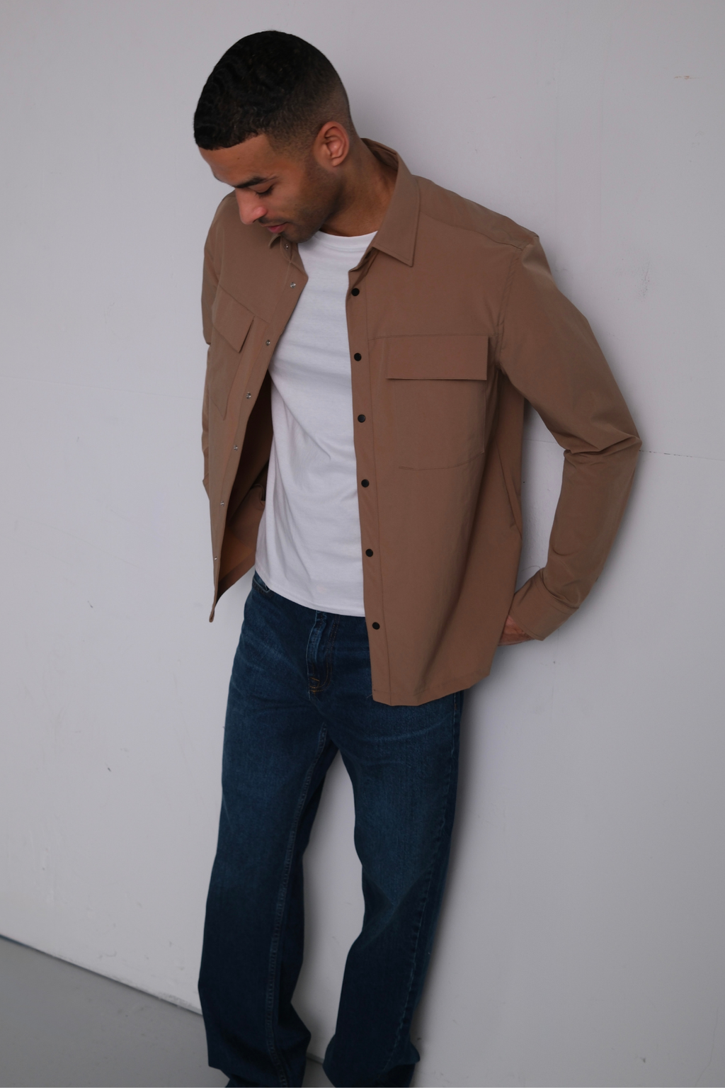 Silas Overshirt - Brown