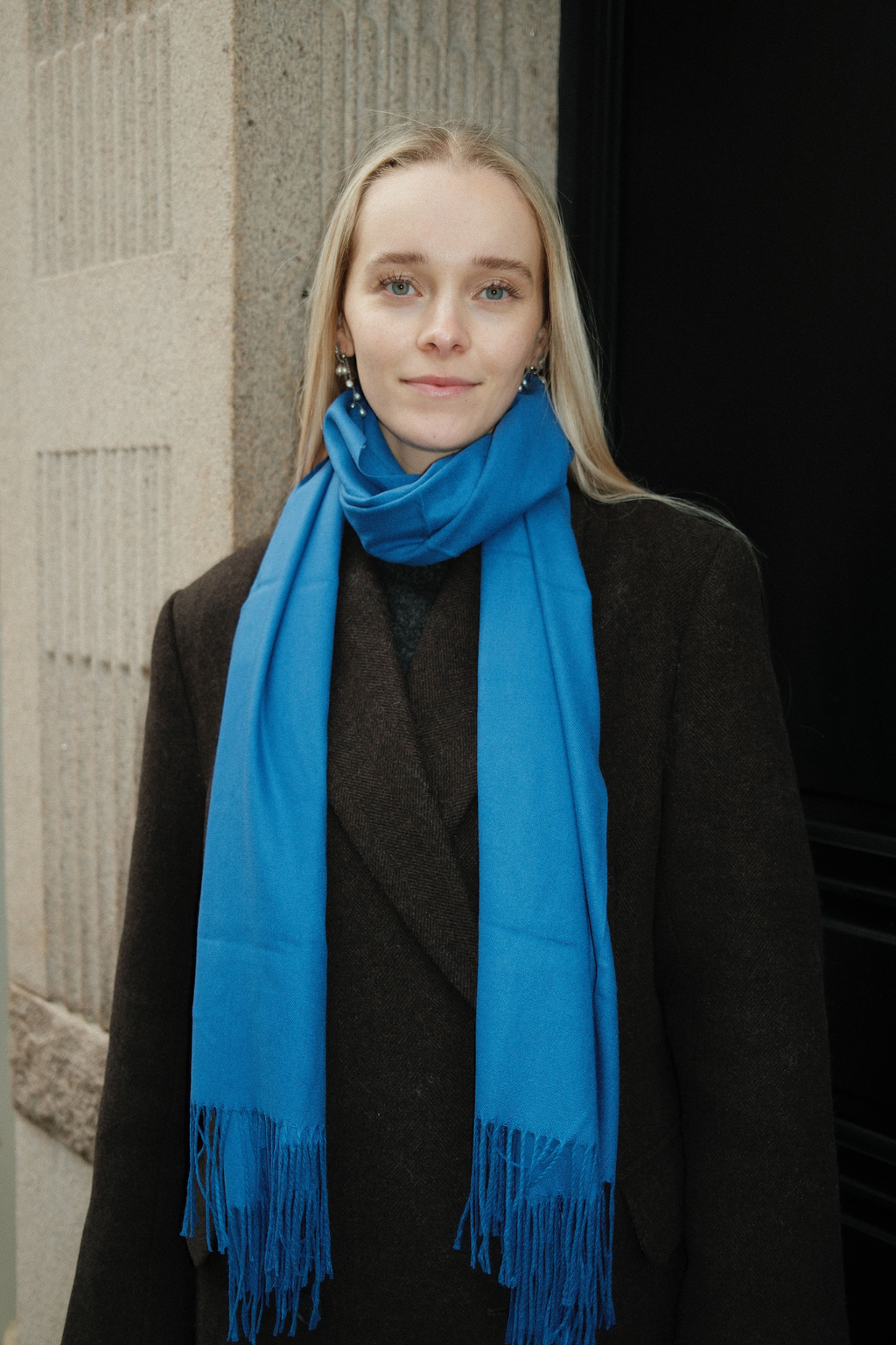 Écharpe - Bleu Royal