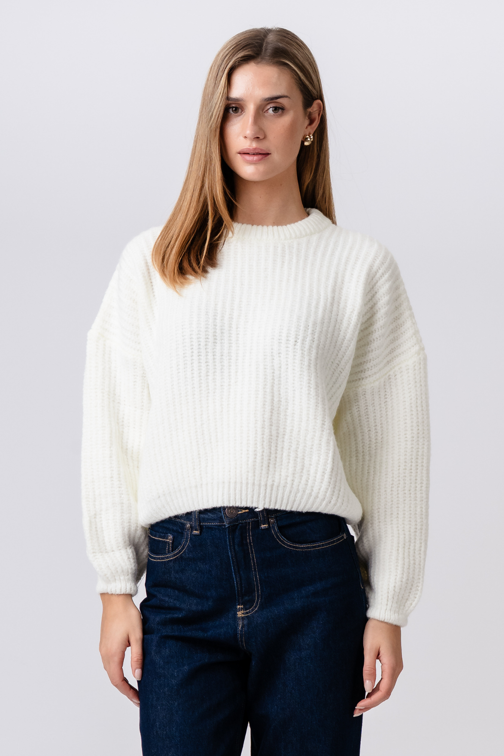 Gabriela Knit - Blanc