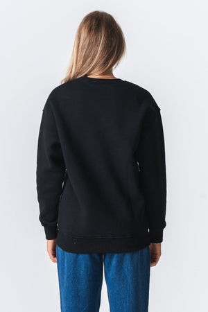 Sweat-shirt Alina - noir