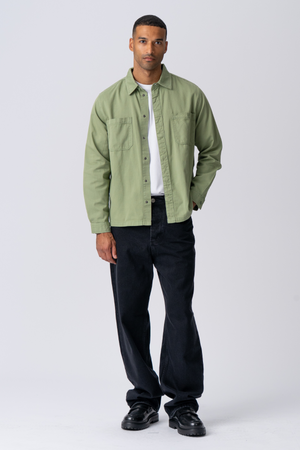 Alex Shirt Regular Fit - Light Olive