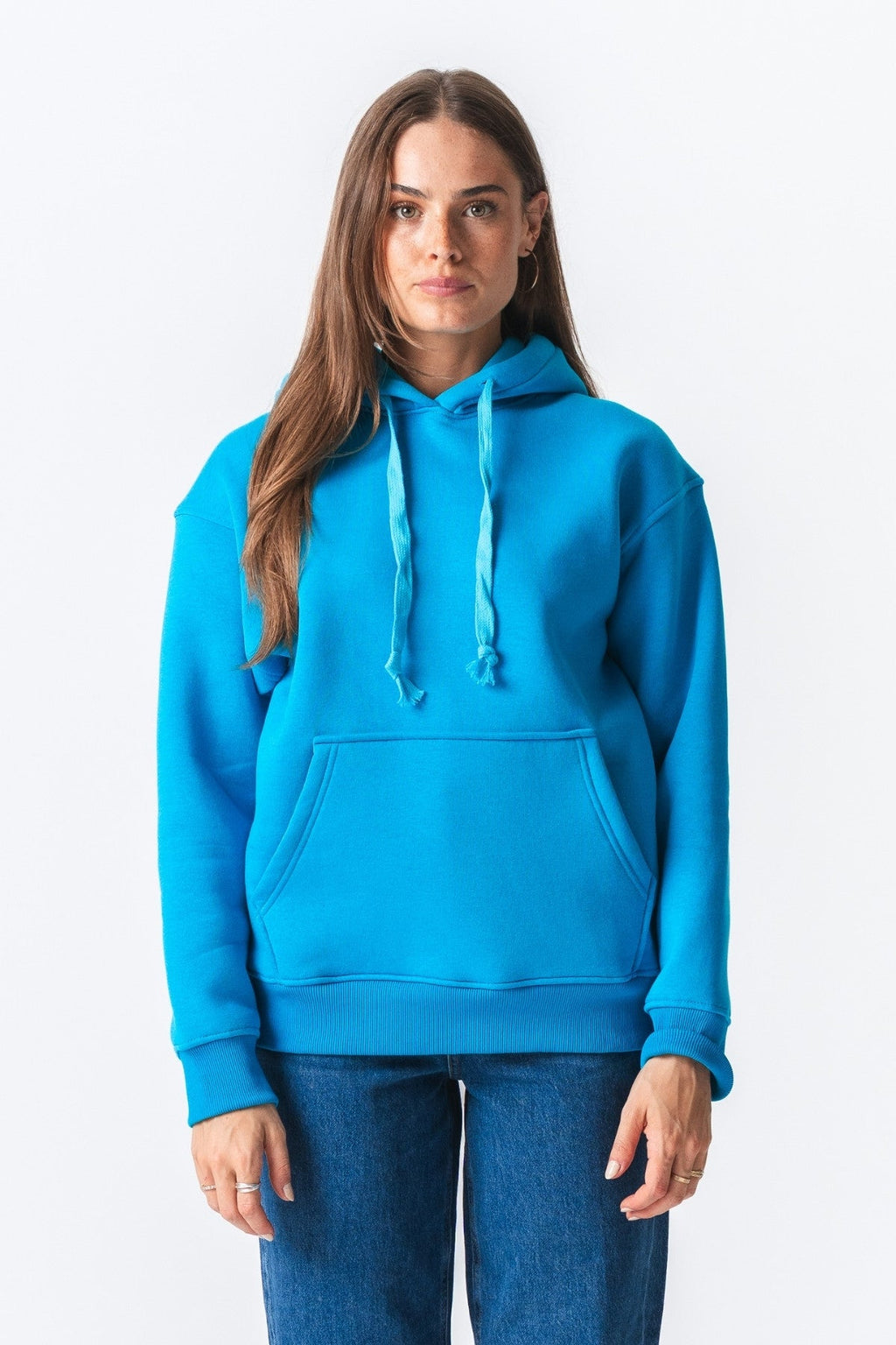 Stella Oversized Hoodie - Bleu