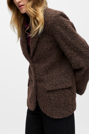 Veste Celina L / s lo - Sceau marron