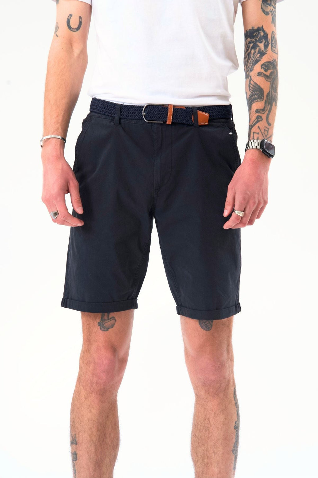 Ceinture élastique - bleu