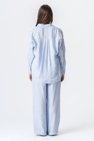 Mia Pants + Chemise MIA (Sky Blue) - Forme de forfait