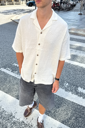 Short Sleeve Shirt - White