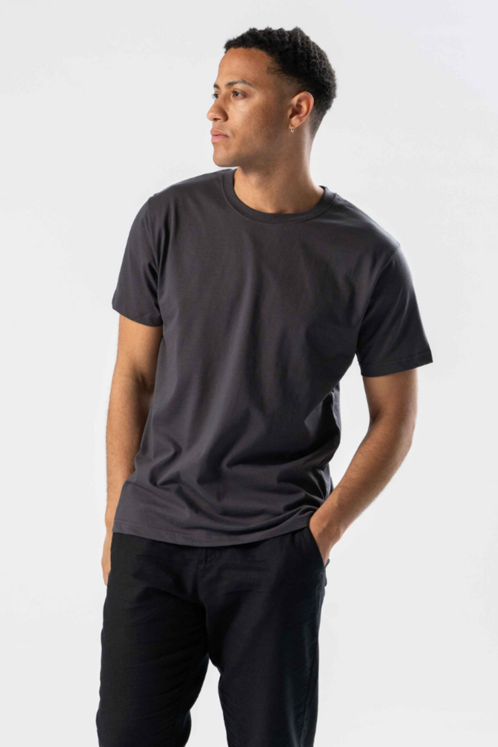 Regular T-shirt - Gris