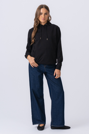 Sweat-shirt à sweat - noir