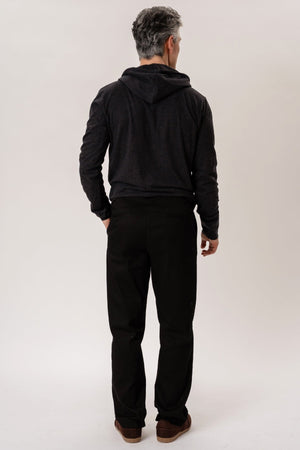 Sweat à capuche clair - gris foncé