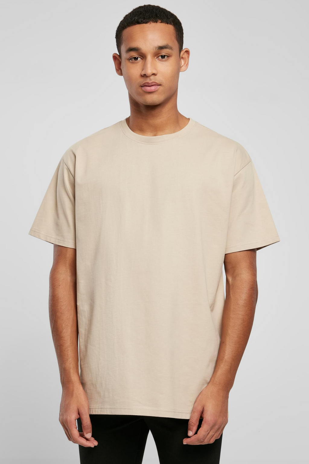 Lourd Oversized T-shirt - sable humide