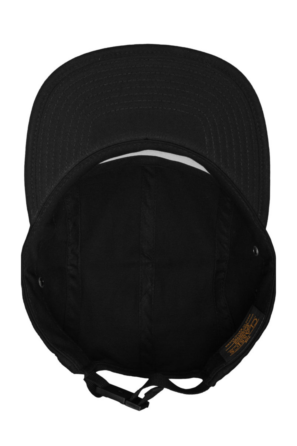 5 Panel Cap - Black