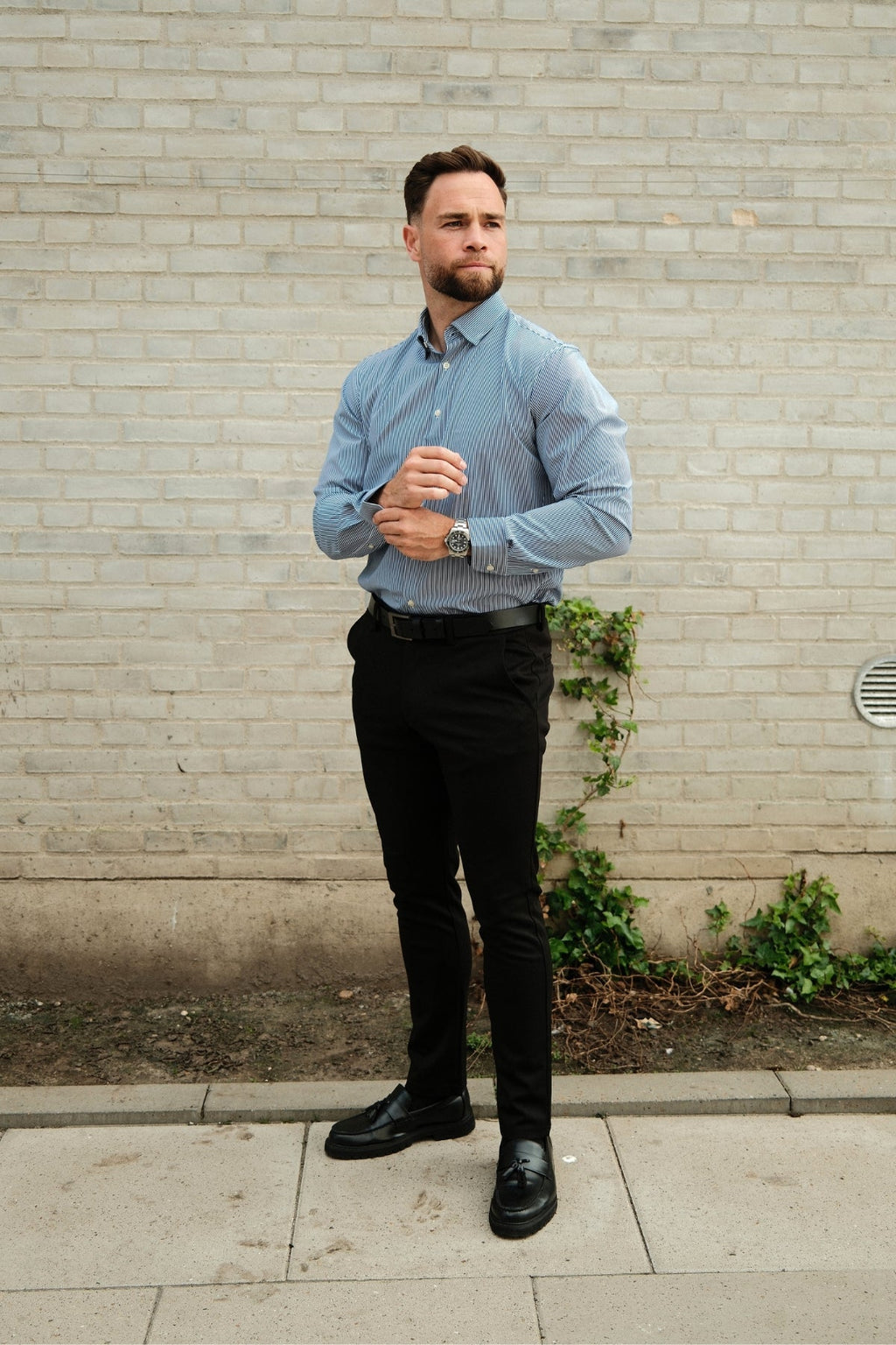 The Original Premium Performance Chemise - Blanc/Marine