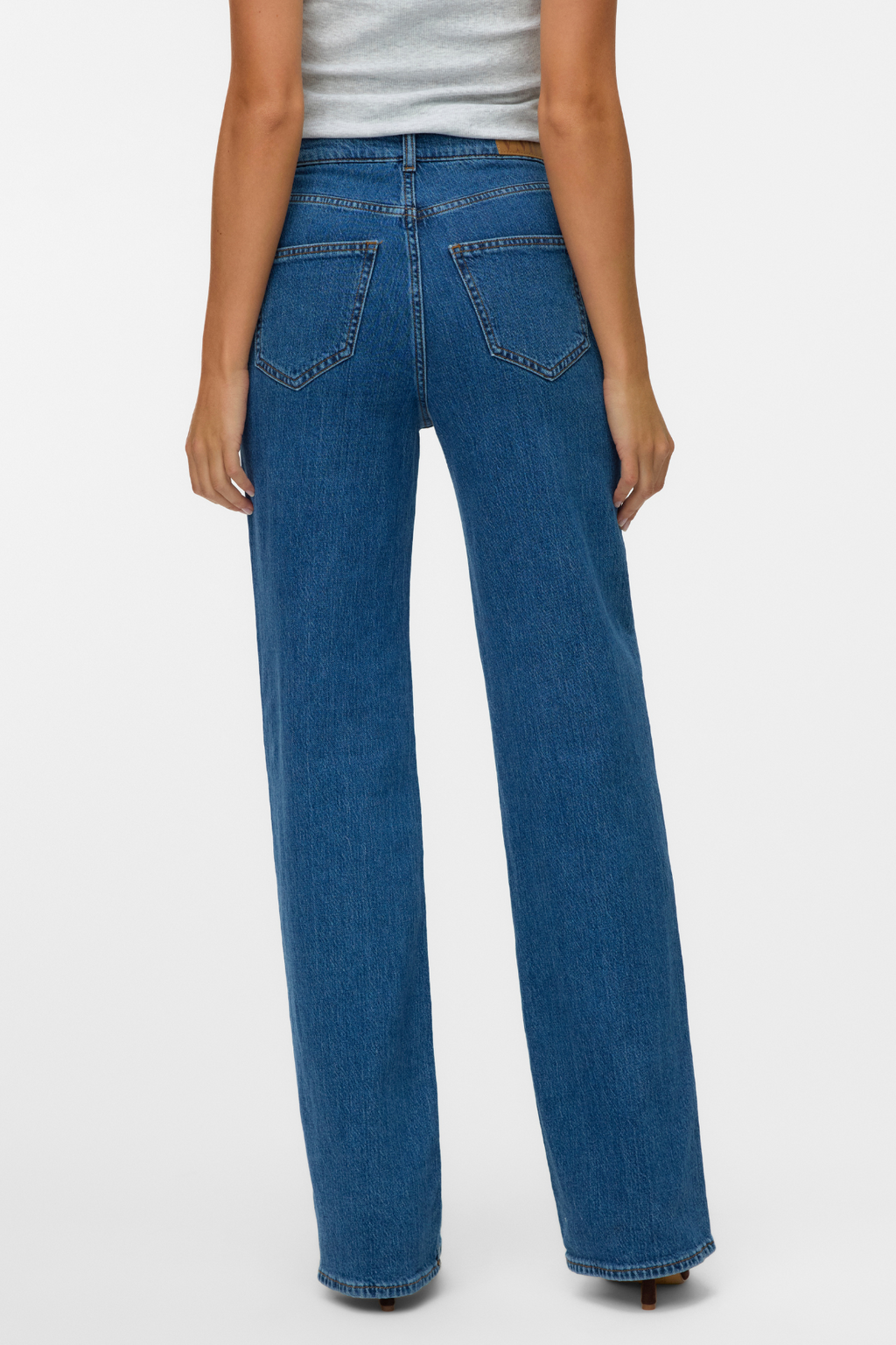 Jeans de poche large Tessa - denim bleu moyen