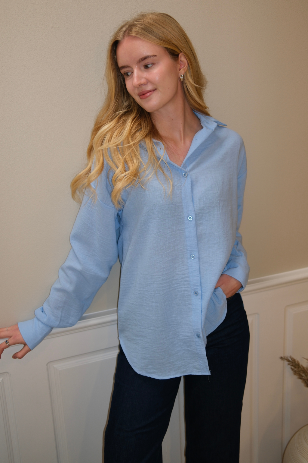 Chemise Lilly - bleu clair