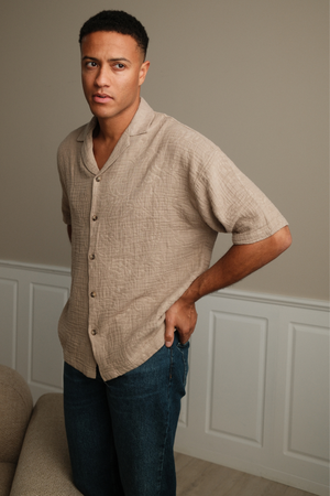 Short Sleeve Shirt - Sand