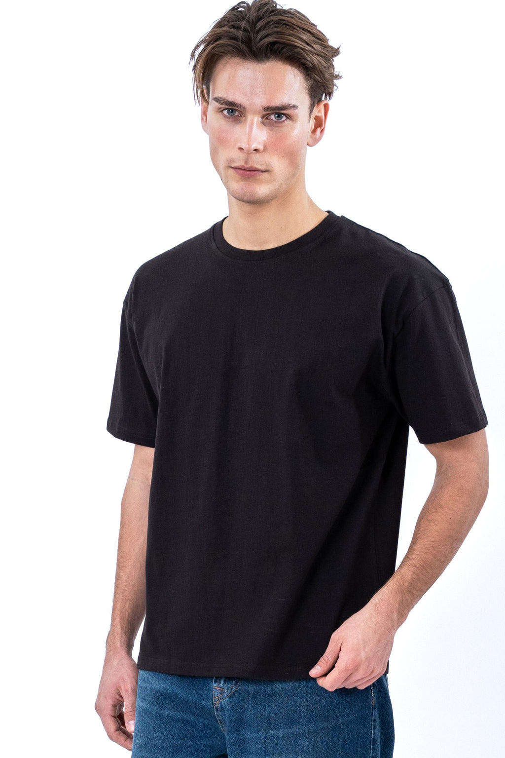 T-shirt boxy - Noir