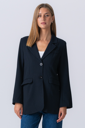 Claire Oversized Blazer - Navy