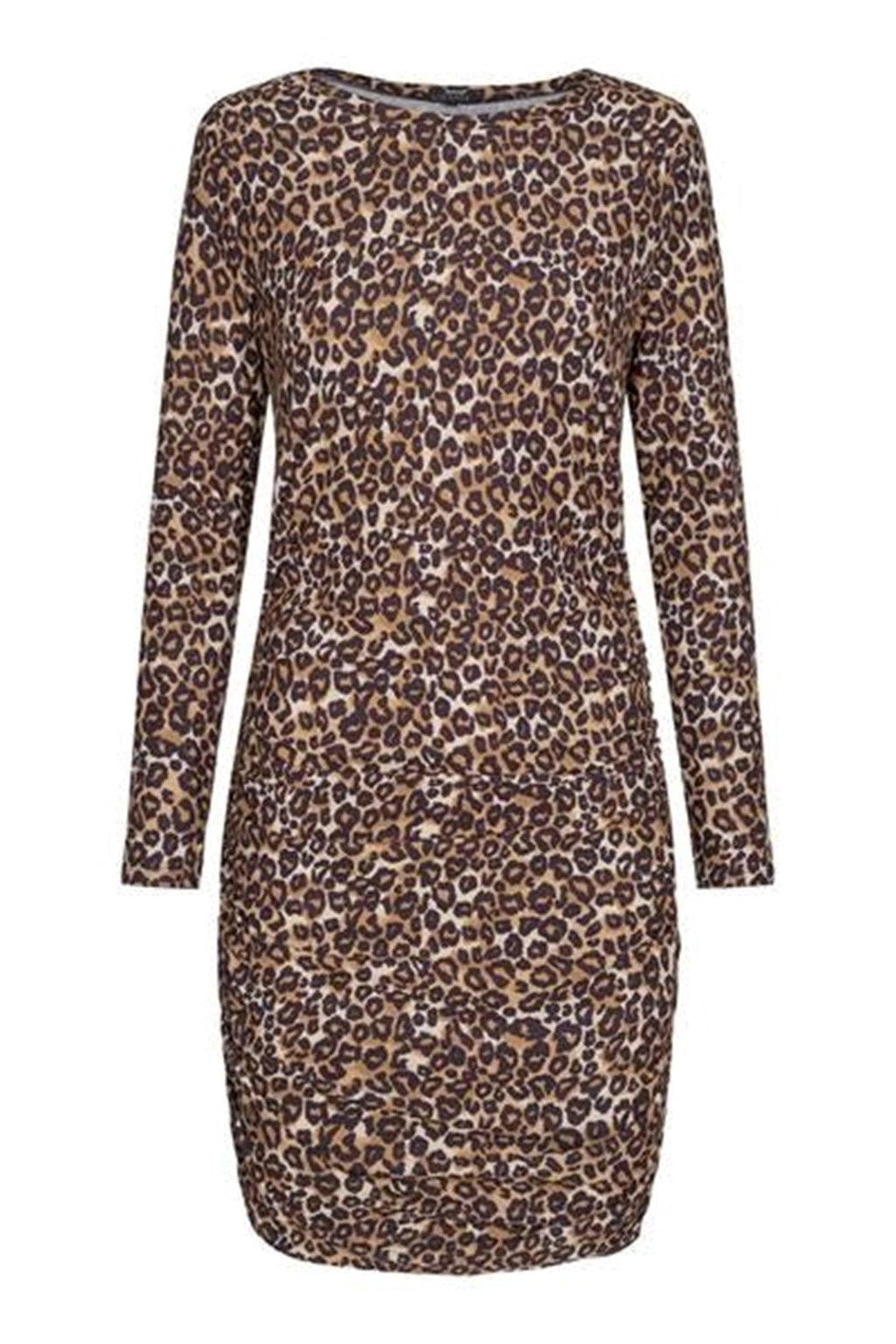 Robe alma à manches longues - Leopard