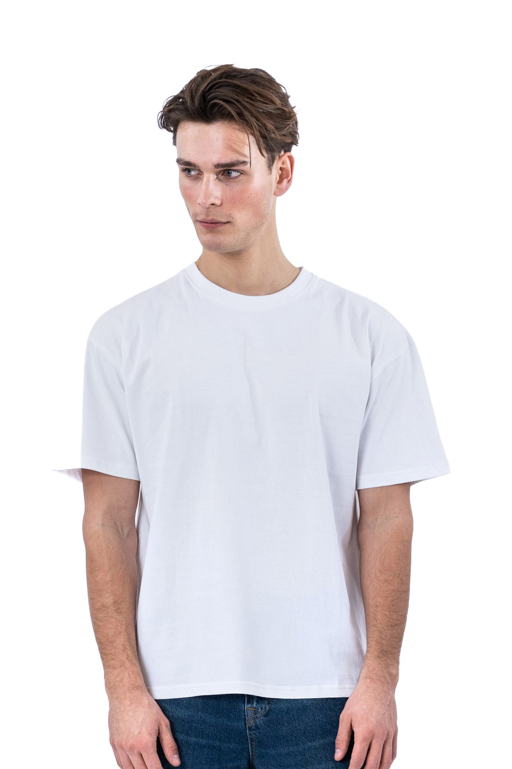 T-shirt boxy - Blanc