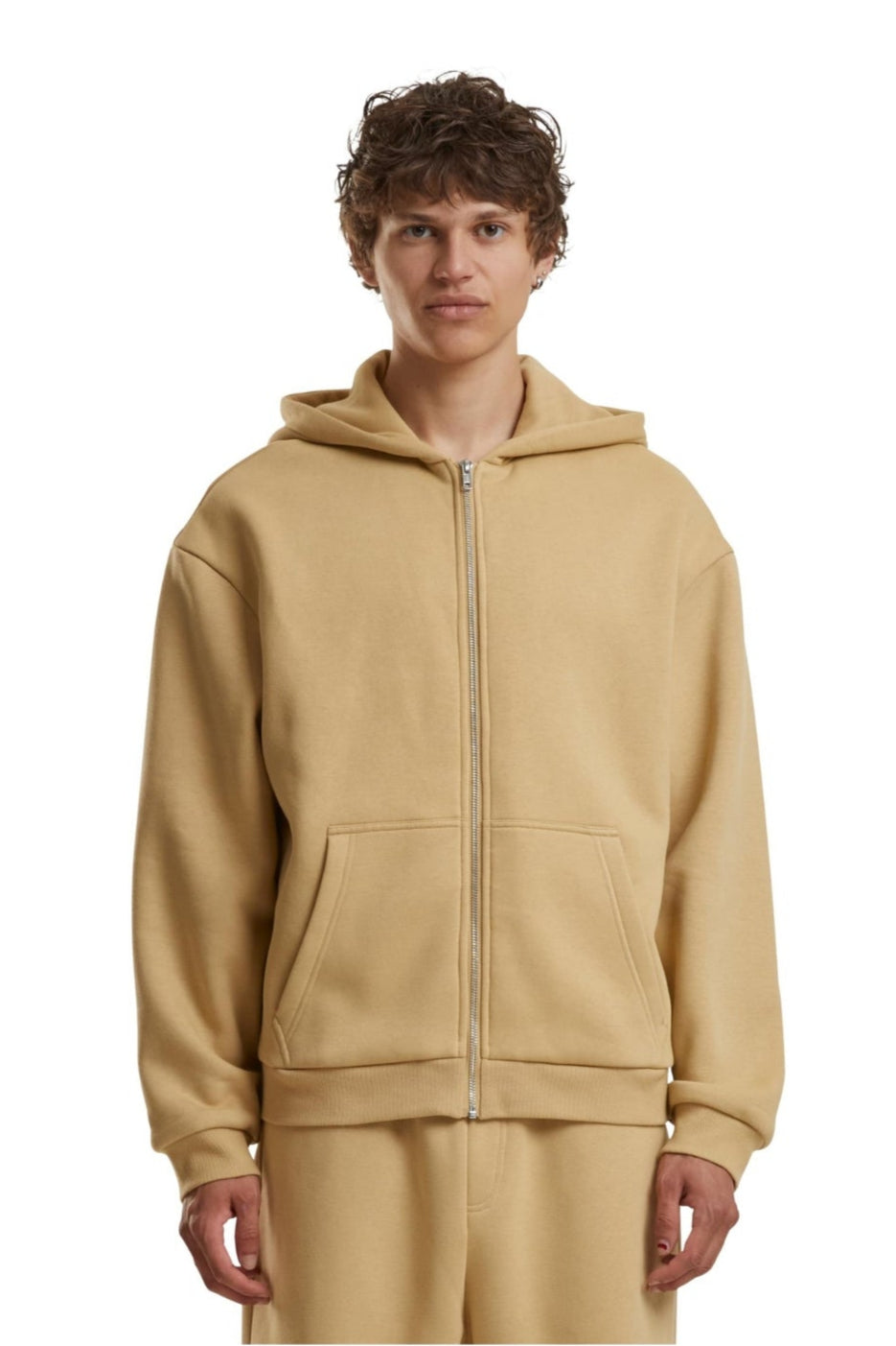 Everyday Zip Hoodie - Union Beige