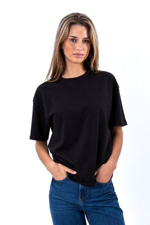 Heavy Boxfit Tee - Black