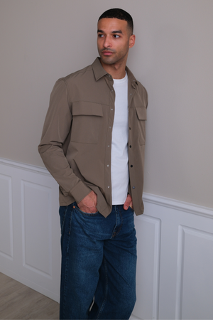 Silas Overshirt - Khaki