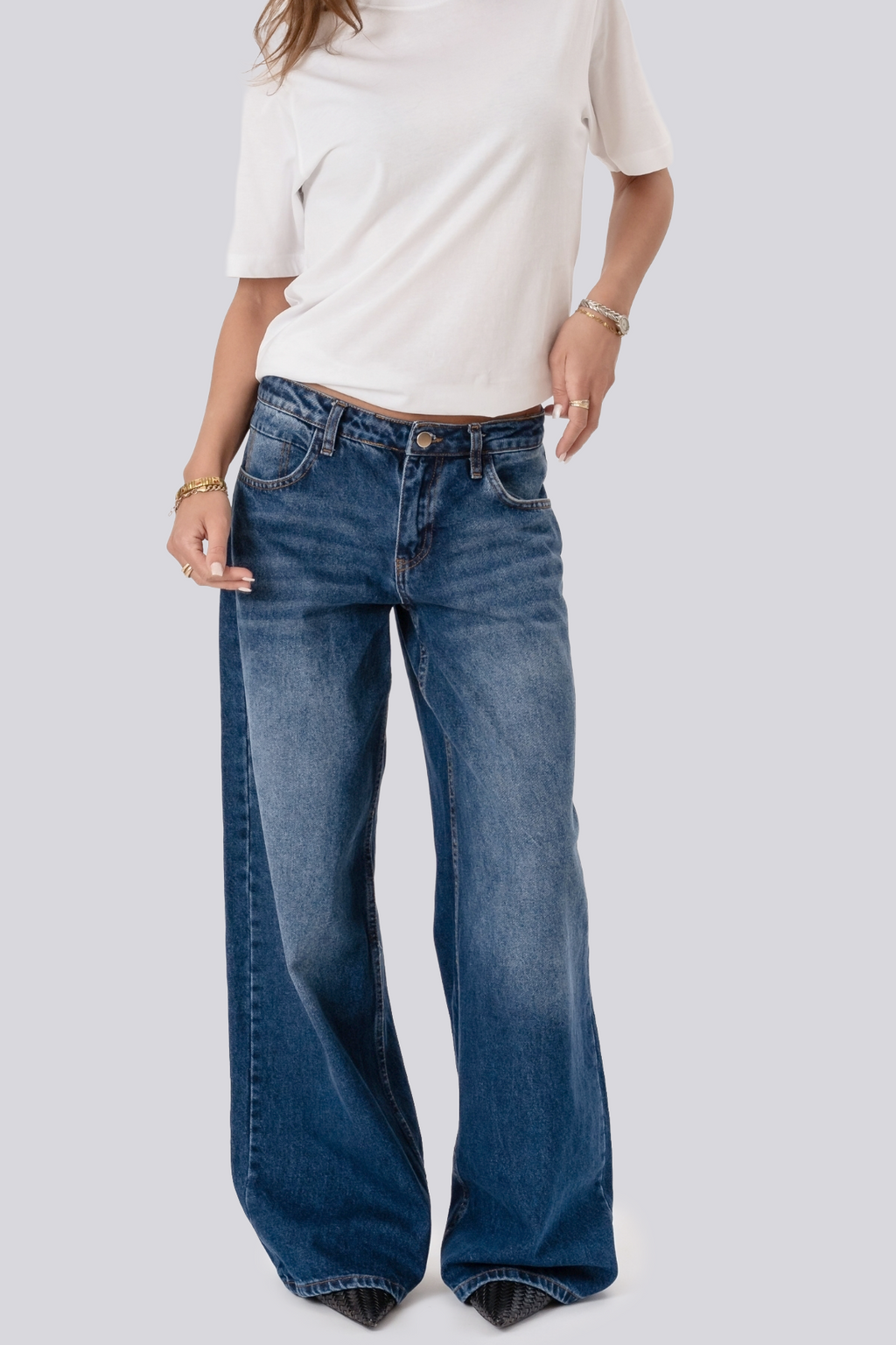 Jean Baggy Serena - Bleu Moyen