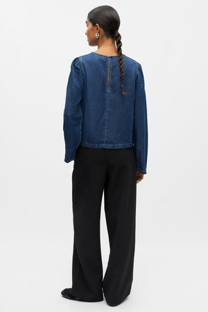 Haut de cadre - denim bleu foncé