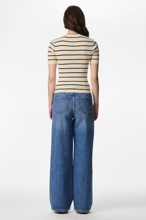 Tricot à col rond Mira - Bouleau Noir