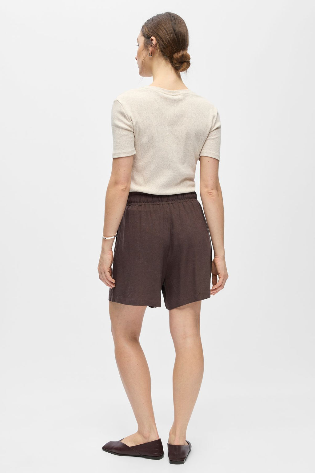 Sanne large Shorts - Phoque Brun