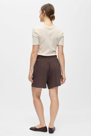 Sanne large Shorts - Phoque Brun