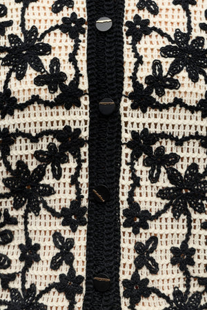 Cardigan Cari - Bouleau Noir