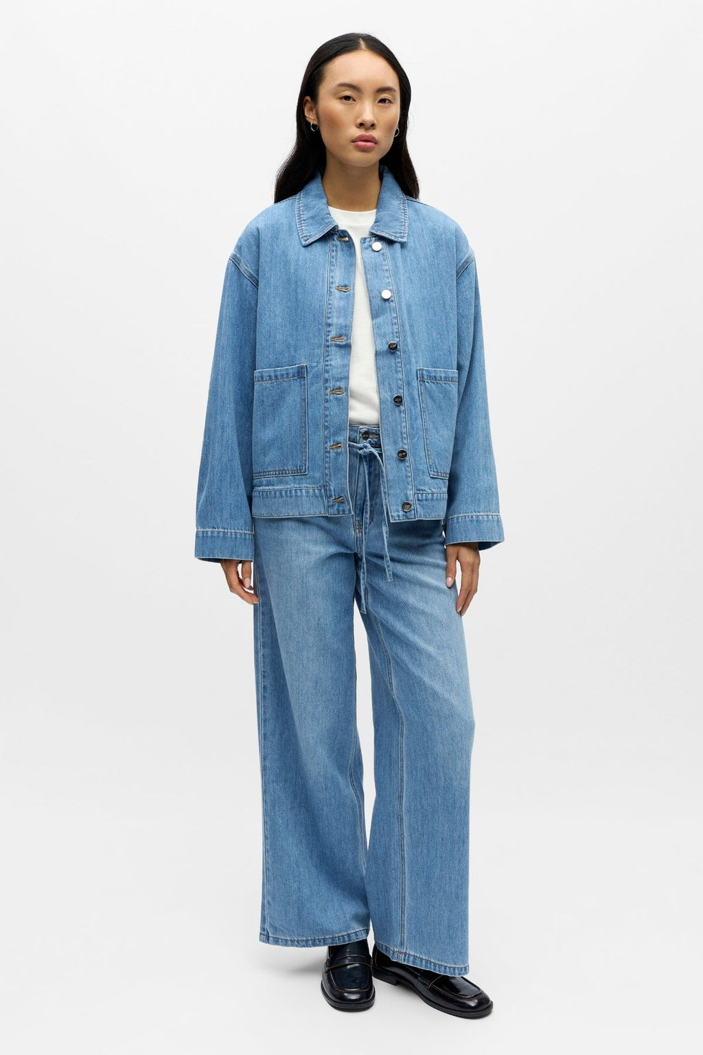 Surchemise Rosie - Denim Bleu Clair