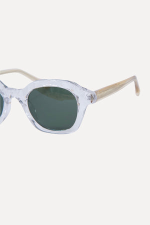Lunettes de soleil Amelia - Transparent-Vert