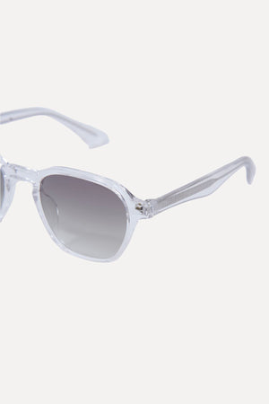 Emma Sunglasses - Transparent-Green