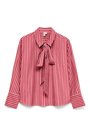 Islunn Bow Shirt -  Holly Berry Snow White