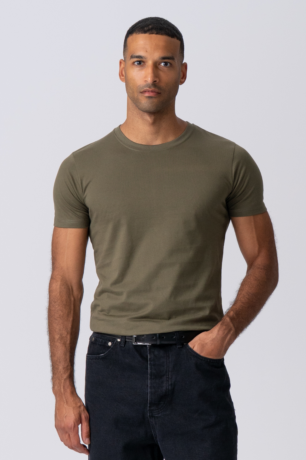 Muscle T-shirt - Army Green