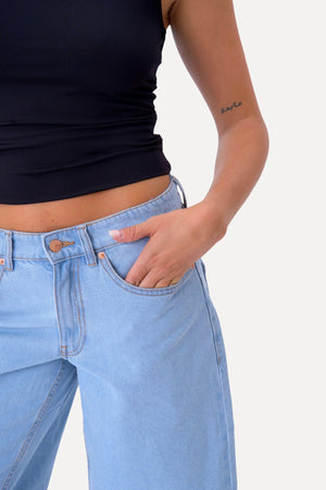 Jean Shorts - Bleu clair