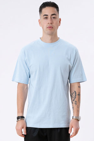 Heavy Oversized T-shirt - Powder Blue