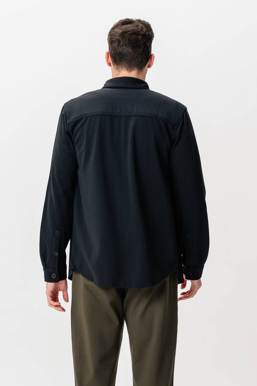 Performance Regular Overshirt - noir