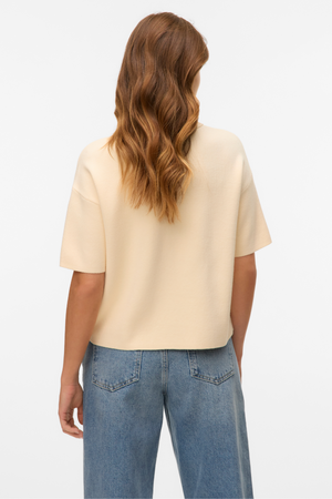 Gold 2/4 Poloneck Pullover - Birch