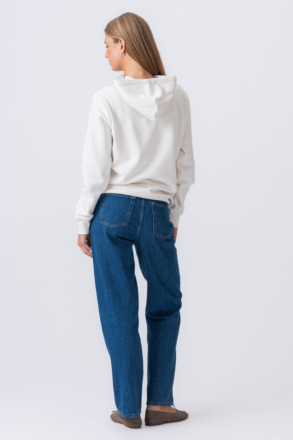 Sweat-shirt à sweat - beige