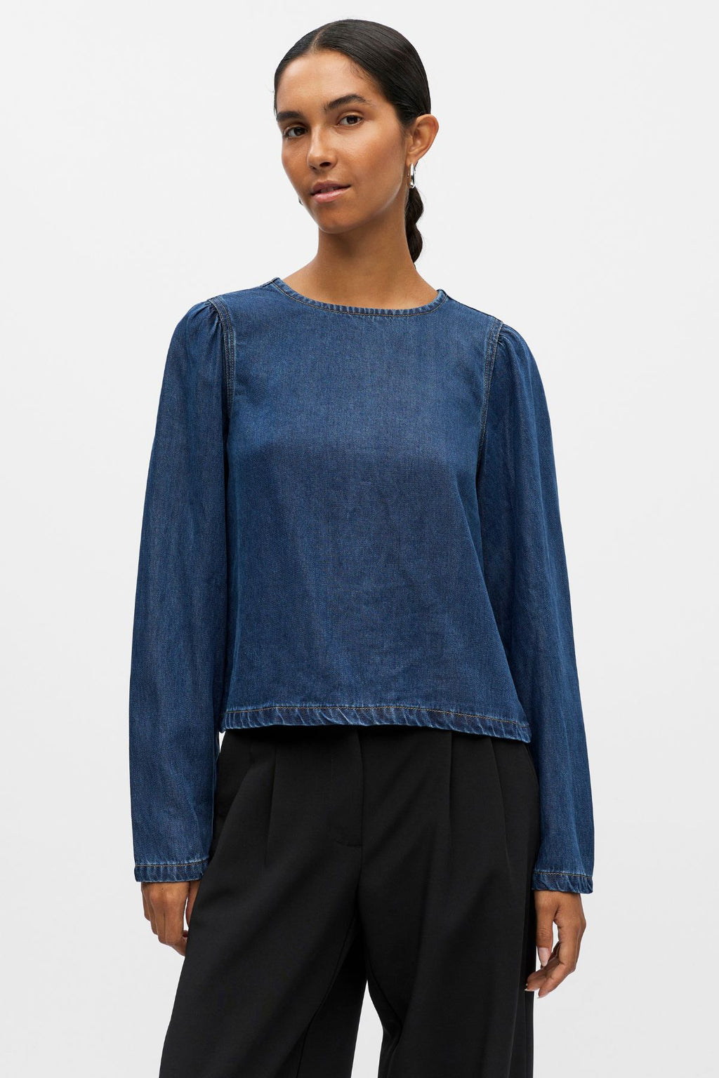 Haut de cadre - denim bleu foncé