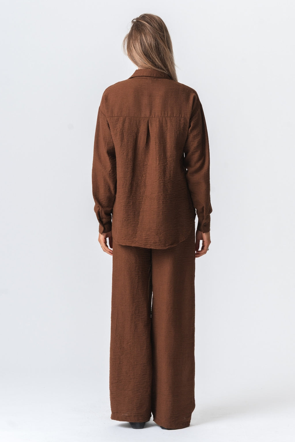 Lilly Pants + Lilly Shirt (Brown) – Package Deal