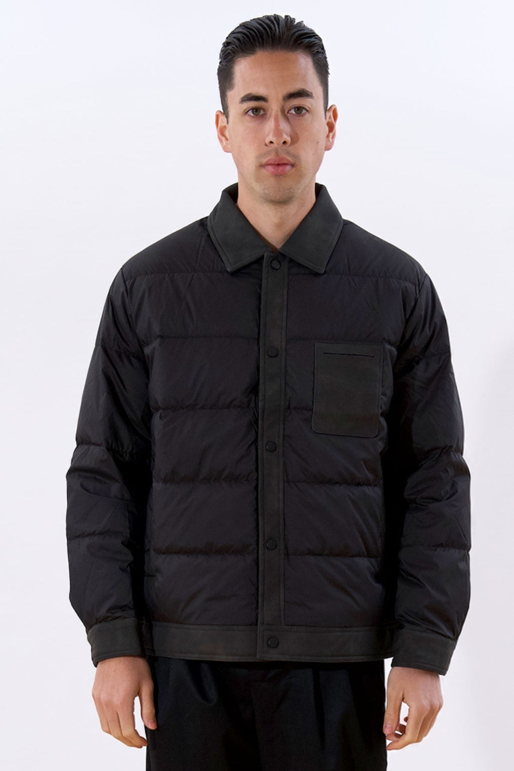 Veste longue Wyatt - Noir
