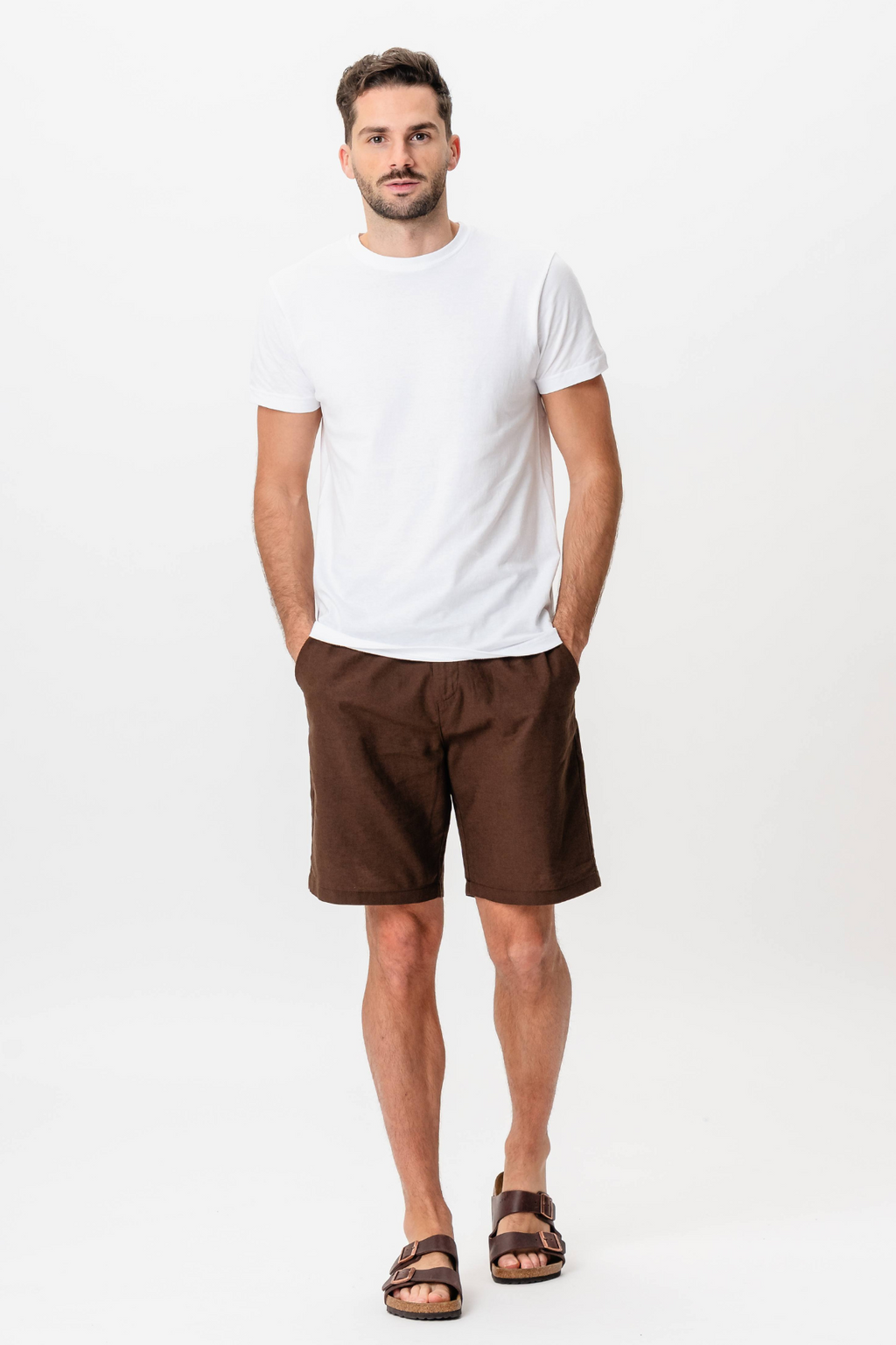 Lin Shorts - Café