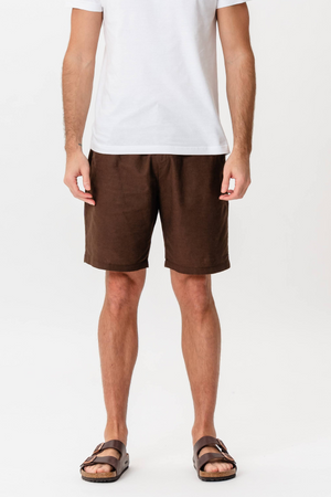 Lin Shorts - Café